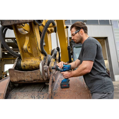 Akum. smūginis veržliasukis Bosch GDS 18V-1600 HC, 18V (be akum. ir krov.) 06019M1001 2 Akum. smūginis veržliasukis Bosch GDS 18V-1600 HC, 18V (be akum. ir krov.) 06019M1001 2