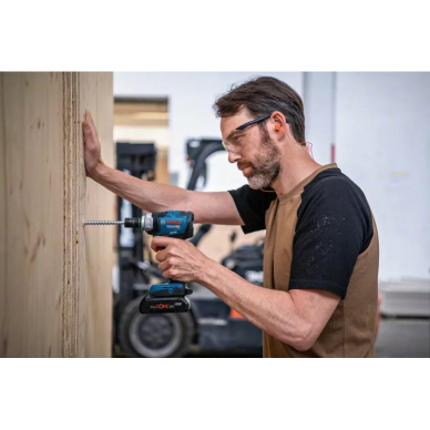 Akum. smūginis veržliasukis Bosch GDS 18V-330 HC, 18V, (be akum. ir krov.) 06019L5001 2