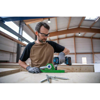 Akum. smūginis veržliasukis Bosch GDS 18V-330 HC, 18V, (be akum. ir krov.) 06019L5001 3