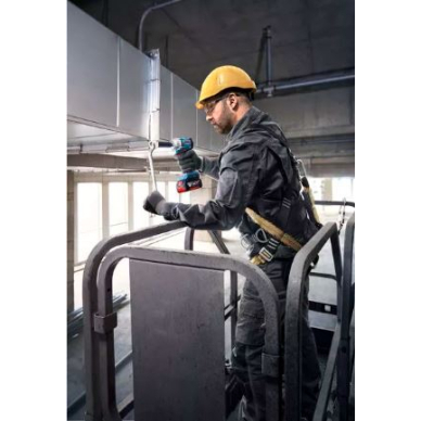 Akumuliatorinis veržliasukis Bosch GDS 18V-350, 18V, 2x4.0Ah, 06019M5022 2