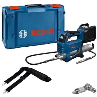 Akumuliatorinis tepalo presas BOSCH GFP 18V-10 Solo, XL-Boxx  06019N6001