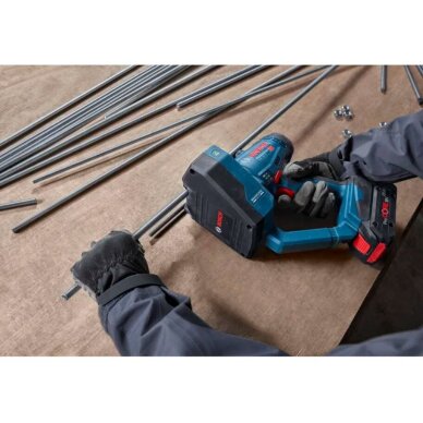 Akumuliatorinis srieginių strypų pjautuvas Bosch GGC 18V-12 Solo, 18V (be akum. ir krov.) 06019M8000 3 Akumuliatorinis srieginių strypų pjautuvas Bosch GGC 18V-12 Solo, 18V (be akum. ir krov.) 06019M8000 3