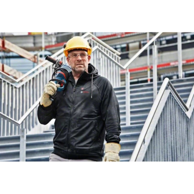 Džemperis Bosch GHH 12, dydis XL, 18 V, 1x2,0 Ah, 06188000GE 1 Džemperis Bosch GHH 12, dydis XL, 18 V, 1x2,0 Ah, 06188000GE 1