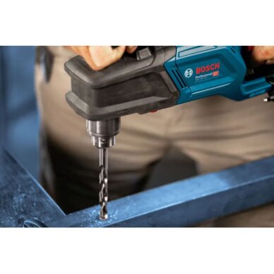 Akumuliatorinis kampinis gręžtuvas Bosch GRD 18V-127, 18V (be akum. ir krov.) 06019N5000 3