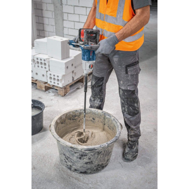 Akumuliatorinė maišyklė Bosch GRW 18V-120, 18 V (be akum. ir krov.) 06011C2000 2 Akumuliatorinė maišyklė Bosch GRW 18V-120, 18 V (be akum. ir krov.) 06011C2000 2