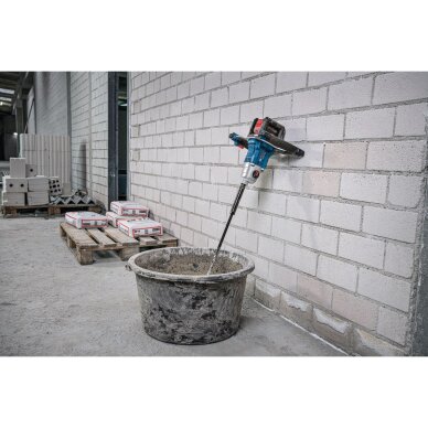 Akumuliatorinė maišyklė Bosch GRW 18V-160 Professional, 18 V (be akum. ir krov.) 06011C3000 2