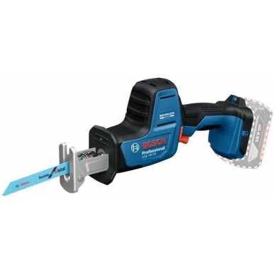 Akum. tiesinis pjūklas Bosch GSA 18V-24 Solo, 18V (be akum. ir krov.) 06016A5100