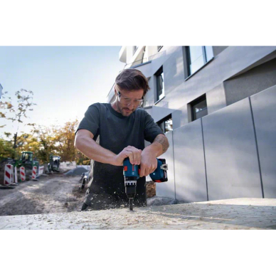 Akum. suktuvas-gręžtuvas Bosch GSB 18V-45, 18V, 2x2.0Ah, 06019K3303 2