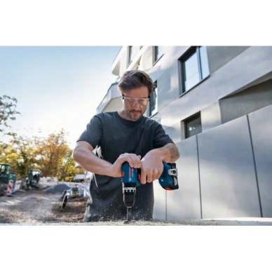 Akum. smūginis suktuvas-gręžtuvas Bosch GSB 18V-45, 18 V (be akum. ir krov.) 06019K3300 2