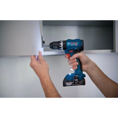 Akum. suktuvas-gręžtuvas Bosch GSB 18V-45, 18 V (be akum. ir krov.) 06019K3301 1