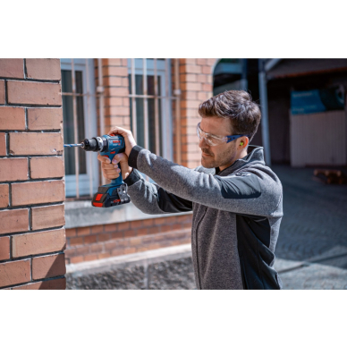 Akum. suktuvas-gręžtuvas Bosch GSB 18V-90, 18V, 2x4.0Ah, 06019K6103 2