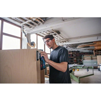 Akum. vibracinis šlifuoklis Bosch GSS 18V-13, 18V (be akum. ir krov.) 06019L0100 1 Akum. vibracinis šlifuoklis Bosch GSS 18V-13, 18V (be akum. ir krov.) 06019L0100 1