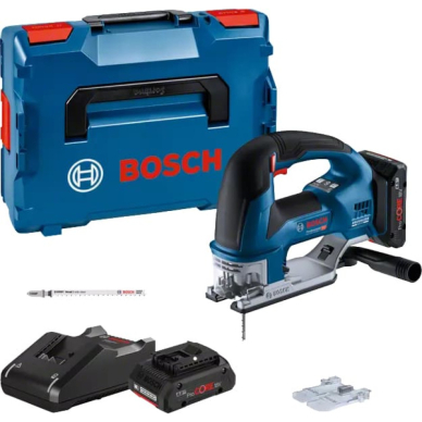Akumuliatorinis siaurapjūklis Bosch GST 18V-155 BC, 18V, 2x4.0Ah, 06015B1002