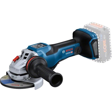 Akumuliatorinis kampinis šlifuoklis Bosch GWS 18V-15 PSC, 18V (be akum. ir krov.) 06019H6B00