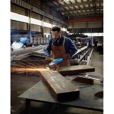 Elektrinis kampinis šlifuoklis Bosch GWS 22-230 P, 2200 W, 06018C1105 1 Elektrinis kampinis šlifuoklis Bosch GWS 22-230 P, 2200 W, 06018C1105 1