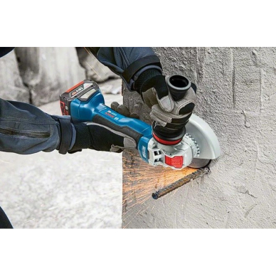 Akum. kampinis šlifuoklis Bosch GWX 18V-10 P, 18V (be akum. ir krov.) 06019J4201 1 Akum. kampinis šlifuoklis Bosch GWX 18V-10 P, 18V (be akum. ir krov.) 06019J4201 1