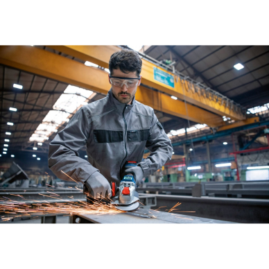 Akum. kampinis šlifuoklis Bosch GWX 18V-15 PSC, 18V, 2x8.0Ah, 06019H6G01 2 Akum. kampinis šlifuoklis Bosch GWX 18V-15 PSC, 18V, 2x8.0Ah, 06019H6G01 2