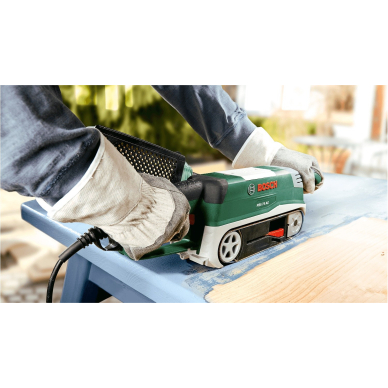 Elektrinis juostinis šlifuoklis Bosch PBS 75 AE, 750 W, 06032A1100 1 Elektrinis juostinis šlifuoklis Bosch PBS 75 AE, 750 W, 06032A1100 1