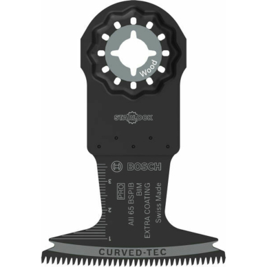 Daugiafunkcinio įrankio geležtė Bosch PRO AII 65 BSPIB (25vnt.) 2608669085