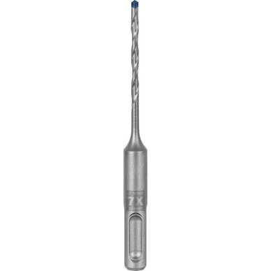 Grąžtas betonui Bosch SDS-plus-7X, 3,5x50x115 mm, 1 vnt. 2608900055