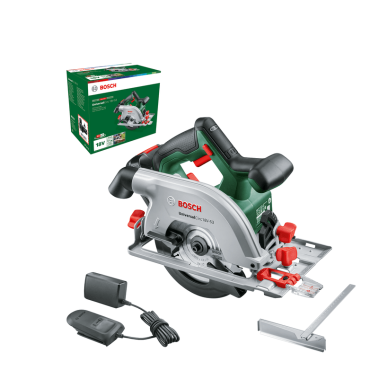 Akumuliatorinis diskinis pjūklas Bosch 06033B1402 UniversalCirc, 18V-53,1x2.5 Akumuliatorinis diskinis pjūklas Bosch 06033B1402 UniversalCirc, 18V-53,1x2.5