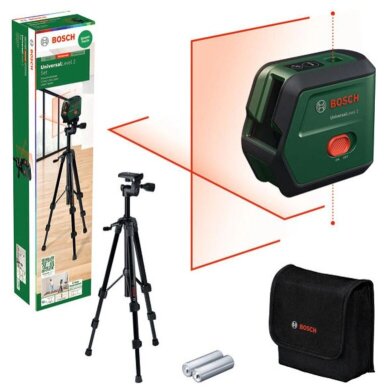Kryžminis lazerinis nivelyras Bosch UniversalLevel 2 Set, 0603663F01