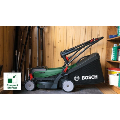 Akumuliatorinė vejapjovė Bosch Universal Rotak 2x18V-37, 18 V, 37 cm, 06008B9E00 5 Akumuliatorinė vejapjovė Bosch Universal Rotak 2x18V-37, 18 V, 37 cm, 06008B9E00 5