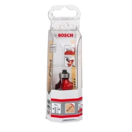 Apvalinimo freza Bosch, 6.35x12.7/55 mm, su guoliu, 2608629374 1 Apvalinimo freza Bosch, 6.35x12.7/55 mm, su guoliu, 2608629374 1