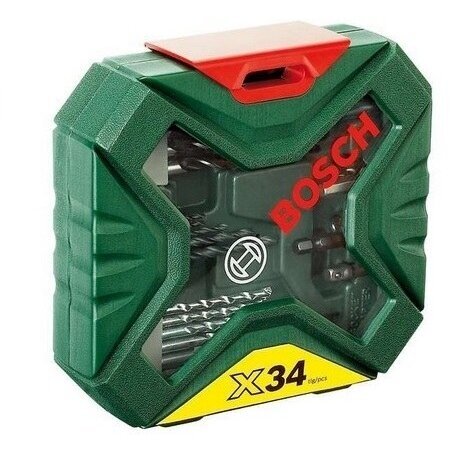 Grąžtų komplektas Bosch X-Line Classic, 34 vnt., 2607010608 Grąžtų komplektas Bosch X-Line Classic, 34 vnt., 2607010608