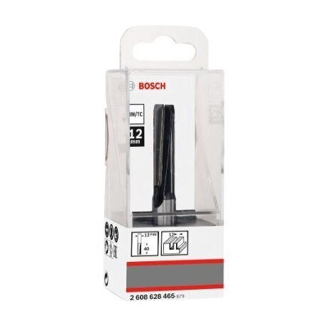 Tiesi pirštinė freza Bosch, Ø12 mm, 40/81 mm, 2608628465 1