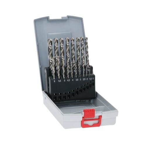 Spiralinių grąžtų rinkinys Bosch 25 HSS-G, 25 vnt. 2608587017 Spiralinių grąžtų rinkinys Bosch 25 HSS-G, 25 vnt. 2608587017