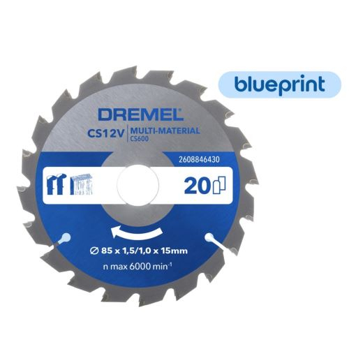Pjovimo diskas Bosch DREMEL Blueprint Multi- material 85mm 2608846430