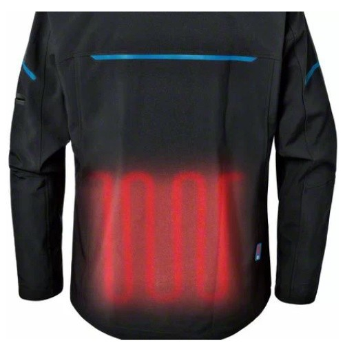 Šildoma striukė Bosch GHJ 12, dydis 3XL, 18 V (be akum. ir krov.) 06188000E2 1