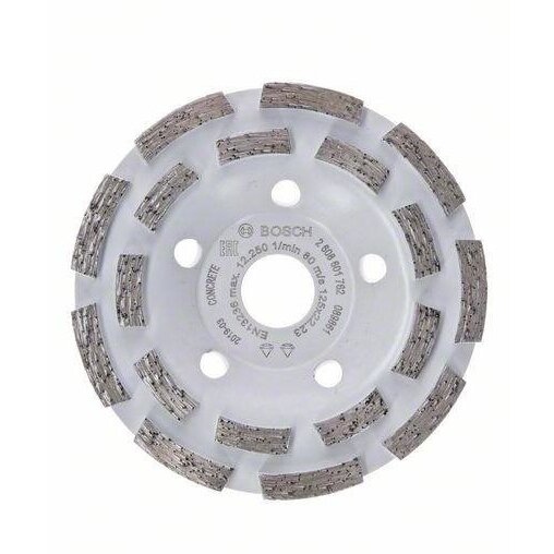 Deimantinis šlifavimo diskas Bosch Expert for Concrete, 125x22,23 mm, 2608601762 Deimantinis šlifavimo diskas Bosch Expert for Concrete, 125x22,23 mm, 2608601762