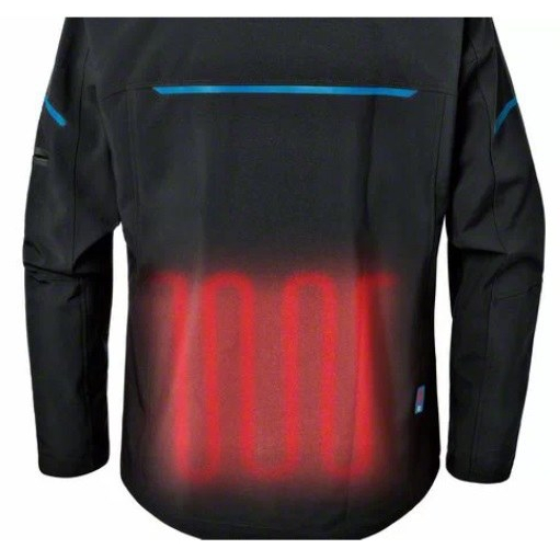 Šildoma striukė Bosch GHJ 12, XL dydis, 18V, (be akum. ir krov.) 06188000E0 1