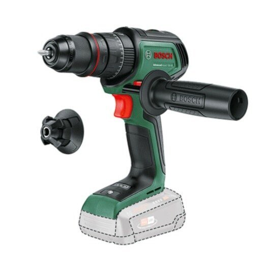 Akum. smūginis suktuvas-gręžtuvas Bosch, 18V (be akum. ir krov.) 06039E2100