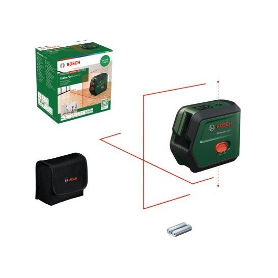Lazerinis nivelyras Bosch UniversalLevel 2, 0603663F00 Lazerinis nivelyras Bosch UniversalLevel 2, 0603663F00