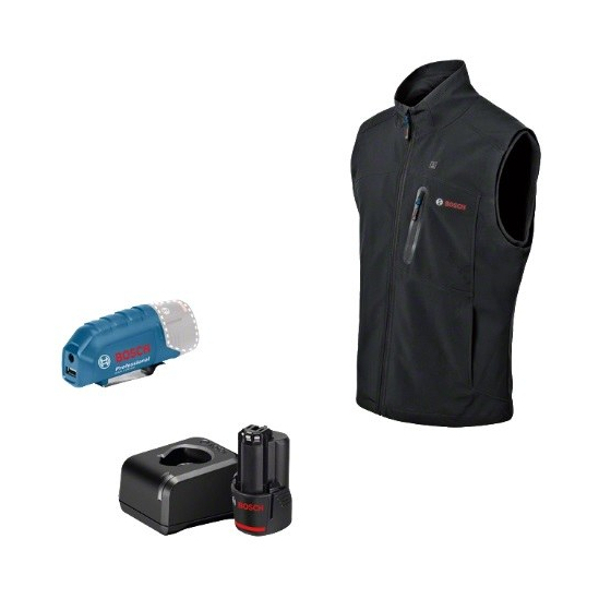 Šildoma liemenė Bosch GHV 12, dydis M, 12 V, 1x2,0 Ah, 06188000G5