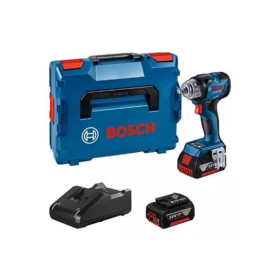Akum. smūginis veržliasukis Bosch GDS 18V-330 HC Professional LB, 18V, 2x5.0Ah, 06019L5003 Akum. smūginis veržliasukis Bosch GDS 18V-330 HC Professional LB, 18V, 2x5.0Ah, 06019L5003