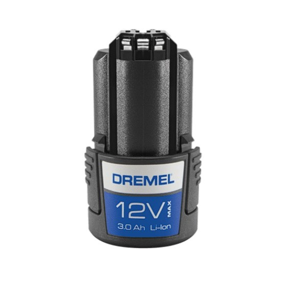 Akumuliatorius Dremel B12V30-01, 12 V, 3,0 Ah, Li-lon Akumuliatorius Dremel B12V30-01, 12 V, 3,0 Ah, Li-lon