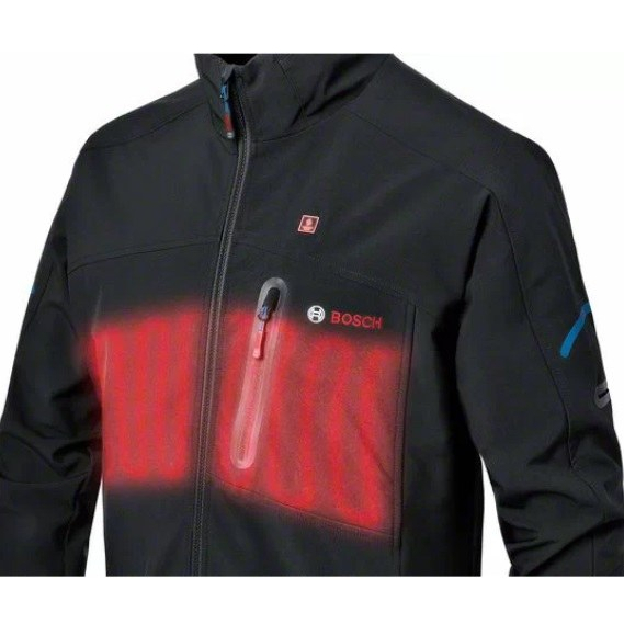 Šildoma striukė Bosch GHJ 12, 18V XA, L, GAA 12V-21 (be akum. ir krov.) 06188000DZ 1