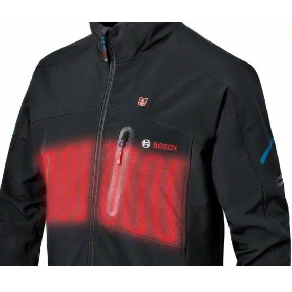 Šildoma striukė Bosch GHJ 12, 18V, S dydis, (be akum. ir krov.) 06188000DX 1