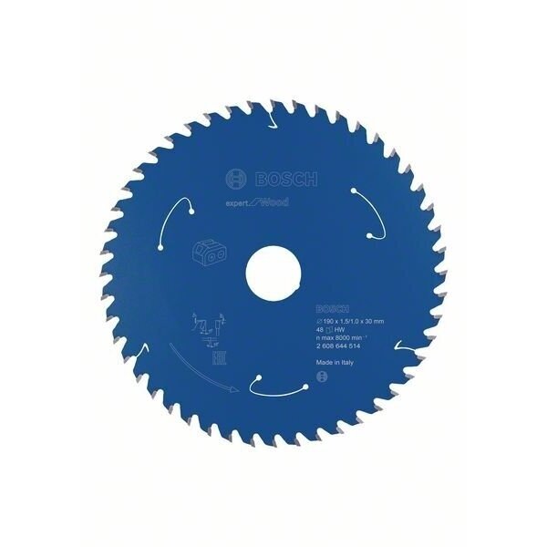 Pjovimo diskas Bosch Expert for Wood 2608644514, 190 mm Pjovimo diskas Bosch Expert for Wood 2608644514, 190 mm