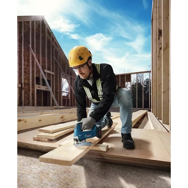 Akumuliatorinis siaurapjūklis Bosch GST 18V-125 B, 18V (be akum. ir krov.) 06015B3000 1