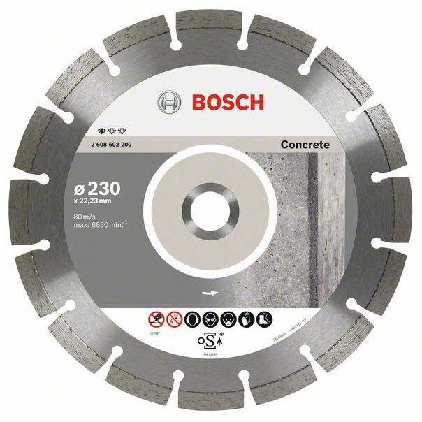Deimantinis pjovimo diskas Bosch BPE, 230x22.23mm, 10 vnt., 2608603243