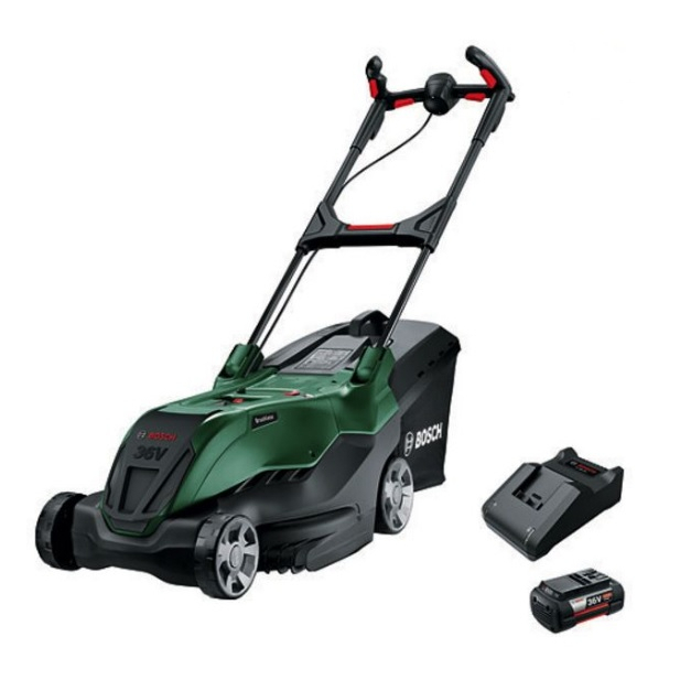 Akumuliatorinė vejapjovė Bosch Advanced Rotak 36V-44-750, 36 V, 44 cm, 06008B9G01 Akumuliatorinė vejapjovė Bosch Advanced Rotak 36V-44-750, 36 V, 44 cm, 06008B9G01