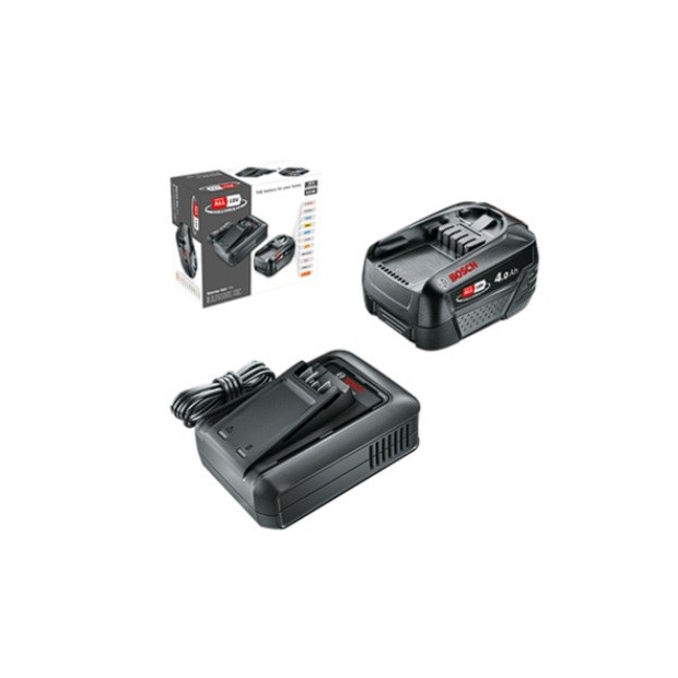 Akum. ir kroviklio rinkinys Bosch Starter Set, 18 V, 1x4,0 Ah akum., 1600A031T6 Akum. ir kroviklio rinkinys Bosch Starter Set, 18 V, 1x4,0 Ah akum., 1600A031T6