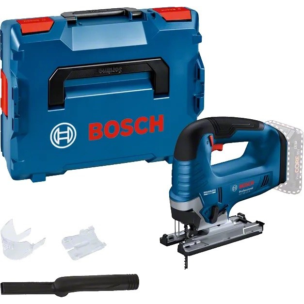Akumuliatorinis siaurapjūklis Bosch GST 18V-125 B, 18V (be akum. ir krov.) 06015B3000 Akumuliatorinis siaurapjūklis Bosch GST 18V-125 B, 18V (be akum. ir krov.) 06015B3000