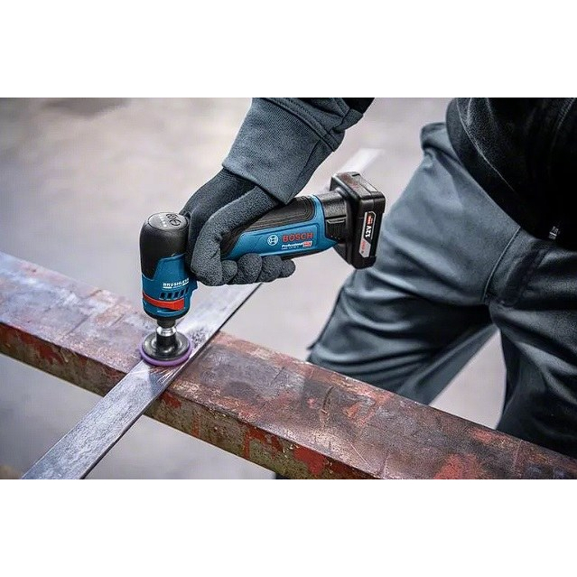 Akumuliatorinis tiesinis šlifuoklis Bosch GWG 12V-50 S, 12 V (be akum. ir krov.) 06013A7000 2