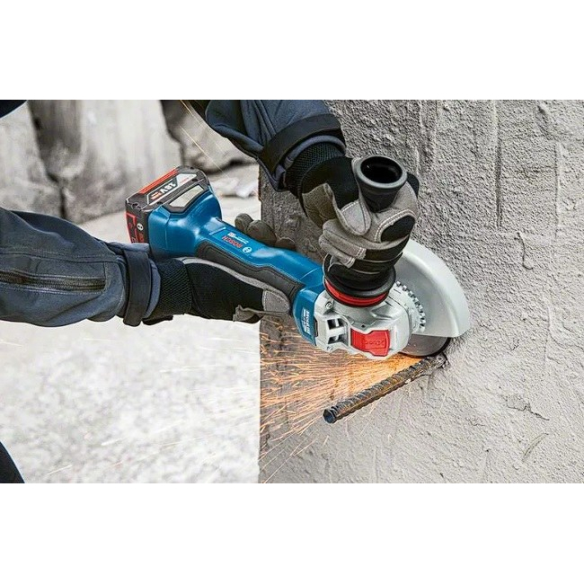 Akum. kampinis šlifuoklis Bosch GWX 18V-10 P, 18V (be akum. ir krov.) 06019J4200 2